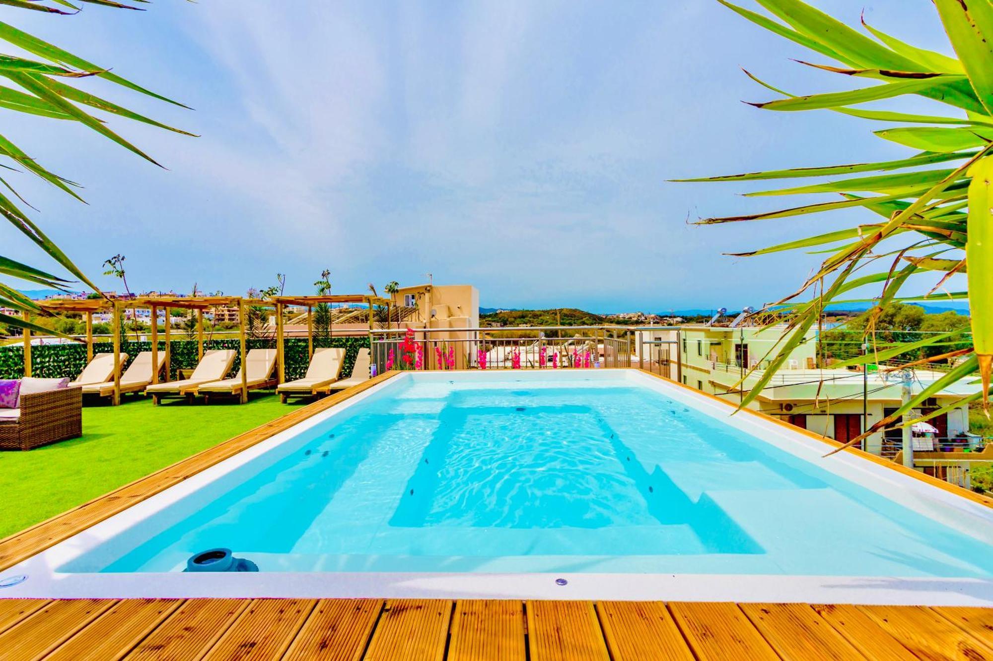 Pearl Seaside Cozy Apartments Khania Eksteriør bilde